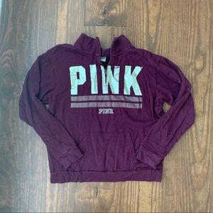 SOLD - PINK Victoria’s Secret 1/4 Zip